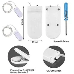 10 Pack Pastel Fairy Lights Battery Operated String Lights With 30 LEDs 10Feet/3M Silver Wire Starry Light For Party Christmas Costume Wedding Easter Table Decor(Rainbow) -Department 56 Shop 41eFLDsivrL