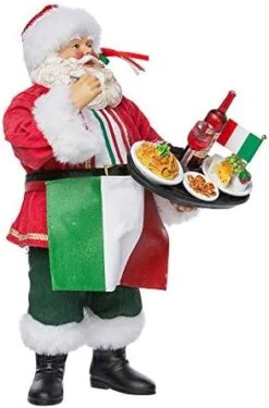 Kurt Adler Fabriche' Beach Santa, 10-Inch, 2-Piece Set -Department 56 Shop 41ey8MTNnQL. AC