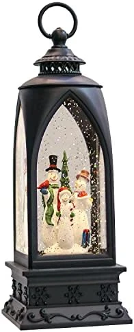 Eldnacele 12” Christmas Snow Globe Lantern Angel With Music & Timer, USB Lined/Battery Operated Lighted Water Glittering Nativity Lantern For Christmas Festival Centerpiece Decoration Gifts – Angel 7 Eldnacele 12” Christmas Snow Globe Lantern Angel With Music & Timer, USB Lined/Battery Operated Lighted Water Glittering Nativity Lantern For Christmas Festival Centerpiece Decoration Gifts – Angel - Image 7