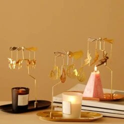 Minkissy Wedding Table Decor Wedding Table Decor 1 Set Christmas Candle Holder, Metal Rotating Candle Holder Without Candle For Home Christmas Decoration (Golden) Carousel Candle Holder 9 Minkissy Wedding Table Decor Wedding Table Decor 1 Set Christmas Candle Holder, Metal Rotating Candle Holder Without Candle For Home Christmas Decoration (Golden) Carousel Candle Holder -Department 56 Shop 41flIHqTUhL