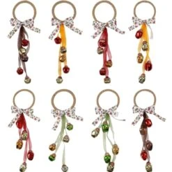 GENERIC ACHED Harvest-Themed Doorknob Hanger 11.8 X 3.1 Inches Autumn-Themed Door Decoration Perfect For Homes Classrooms Offices Hotels Cafes Restaurants And Apartment Pack Of 8 W/Bonus Mini Ankara Tote Bag