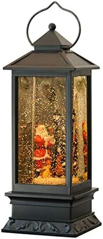 Wondise Lighted Angel Christmas Snow Globes Musical Lantern With Timer, USB Powered & Battery Operated Swirling Glitter Water Lantern (4 X 4 X 12 Inch) 12 Wondise Lighted Angel Christmas Snow Globes Musical Lantern With Timer, USB Powered & Battery Operated Swirling Glitter Water Lantern (4 X 4 X 12 Inch) - Image 12