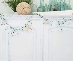 GENERIC Beach Decor Beaded Starfish Christmas Garland, White Starfish Decorative Christmas Garland In TEAL, 5FT -Department 56 Shop 41gv3Tsp4gL