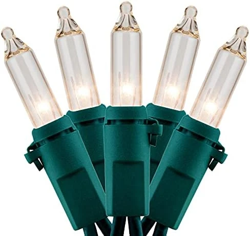 YULETIME Orange String Lights With Green Wire, 66 Feet 200 Count UL Certified Christmas Light, Pack Of 2 Sets 33 Ft 100 Opaque Mini Light Set For Halloween Thanksgiving Holidays (Orange) 8 YULETIME Orange String Lights With Green Wire, 66 Feet 200 Count UL Certified Christmas Light, Pack Of 2 Sets 33 Ft 100 Opaque Mini Light Set For Halloween Thanksgiving Holidays (Orange) - Image 8