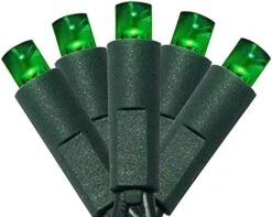 50 Count 5MM Wide Angle Led Christmas Lights Set,Outdoor Led String Lights For Garden Patio Christmas Trees Decoration,17 Feet Green Wire,Warm White 22 50 Count 5MM Wide Angle Led Christmas Lights Set,Outdoor Led String Lights For Garden Patio Christmas Trees Decoration,17 Feet Green Wire,Warm White -Department 56 Shop 41hQmy2ReL. AC