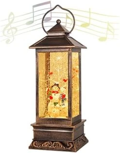 Christmas Lanterns Singing Battery Operated Musical Lighted Christmas Snowman Water Snow Globe With Music Christmas Decoration And Gifts-Christmas Table Decoration 11 Christmas Lanterns Singing Battery Operated Musical Lighted Christmas Snowman Water Snow Globe With Music Christmas Decoration And Gifts-Christmas Table Decoration -Department 56 Shop 41haqgbVpZL. AC