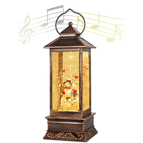 Christmas Lanterns Singing Battery Operated Musical Lighted Christmas Snowman Water Snow Globe With Music Christmas Decoration And Gifts-Christmas Table Decoration 1 Christmas Lanterns Singing Battery Operated Musical Lighted Christmas Snowman Water Snow Globe With Music Christmas Decoration And Gifts-Christmas Table Decoration