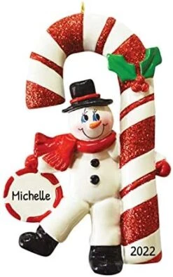 Personalized Snowman Christmas Ornaments - Snowman Ornaments 2022, Frosty Snowman Ornaments, Frosty Friends Ornaments, Snow Buddies 2022 Ornament - Catching Snowflakes - Free Customization -Department 56 Shop 41iRQZyXUBL. AC