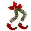 WEWILL 20'' Elf Legs Christmas Tree Decorations Stuffed Elf Leg For Christmas Home Party Tree Fireplace Ornaments (Red) -Department 56 Shop 41iTHwaAa6L