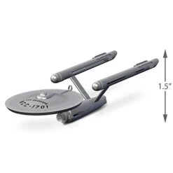 Hallmark Keepsake Christmas Ornament 2018 Year Dated, Star Trek U.S.S. Enterprise, Metal, USS 8 Hallmark Keepsake Christmas Ornament 2018 Year Dated, Star Trek U.S.S. Enterprise, Metal, USS -Department 56 Shop 41iwPZKbCKL