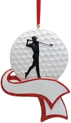Personalized Man Golfer Ornament - Golf Christmas Ornament - Customized Keepsake Gift On Father's Day, Birthday With Name And Year -Department 56 Shop 41jSE9aeIJL. AC