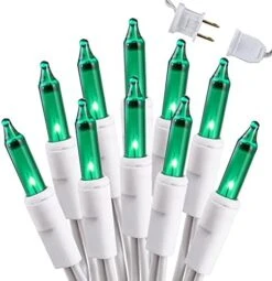 Brizled Clear Christmas Lights, 300 Count 69.6ft Incandescent White Lights String, Connectable 120V UL Certified Indoor/Outdoor White Light On White Wire For Room, Birthday, Wedding, Party, Warm White 17 Brizled Clear Christmas Lights, 300 Count 69.6ft Incandescent White Lights String, Connectable 120V UL Certified Indoor/Outdoor White Light On White Wire For Room, Birthday, Wedding, Party, Warm White -Department 56 Shop 41kDFL7SFML. AC