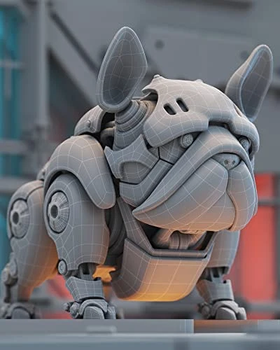 Solaroak Collectible Figurines,Modern Bulldog Figurines/Plastic Dog Collection/Animal Ornament Of Home Art Decorations For Bookshelf/Room/TV Cabinet Decor(Red) 2 Solaroak Collectible Figurines,Modern Bulldog Figurines/Plastic Dog Collection/Animal Ornament Of Home Art Decorations For Bookshelf/Room/TV Cabinet Decor(Red) - Image 2