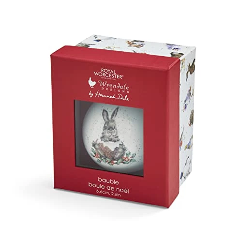 Wrendale Designs - 'Merry Little Christmas' Christmas Bauble 1 Wrendale Designs - 'Merry Little Christmas' Christmas Bauble