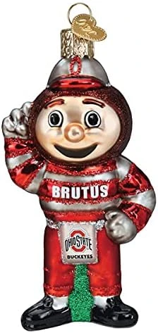 Old World Christmas Ornaments Ohio State Brutus Buckeye Glass Blown Ornaments For Christmas Tree 9 Old World Christmas Ornaments Ohio State Brutus Buckeye Glass Blown Ornaments For Christmas Tree - Image 9