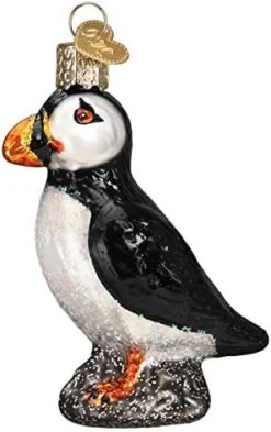 Old World Christmas Ornaments Puffin Glass Blown Ornaments For Christmas Tree -Department 56 Shop 41lfOOn7b7L. AC