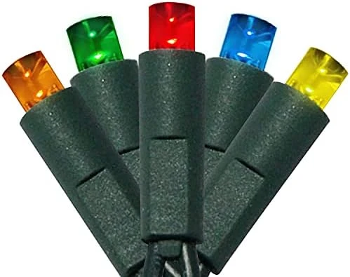 50 Count 5MM Wide Angle Led Christmas Lights Set,Outdoor Led String Lights For Garden Patio Christmas Trees Decoration,17 Feet Green Wire,Warm White 10 50 Count 5MM Wide Angle Led Christmas Lights Set,Outdoor Led String Lights For Garden Patio Christmas Trees Decoration,17 Feet Green Wire,Warm White - Image 10