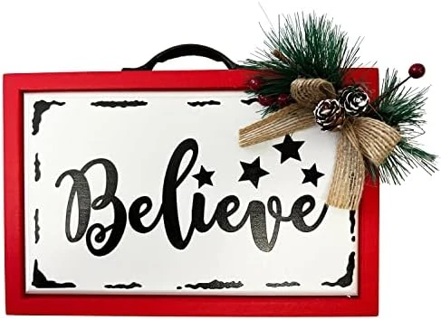 Christmas Standing Wooden Box Signs Tabletop Decorations Hanging Signs With Saying Believe Christmas Winter Wood Christmas Decor 8 Christmas Standing Wooden Box Signs Tabletop Decorations Hanging Signs With Saying Believe Christmas Winter Wood Christmas Decor - Image 8