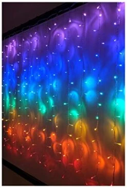 Something Unicorn - LED String Curtain Lights With Dimmer Switch For Teen Room, Girls Room, College Dorm, Nursery, Kids Room Décor. Perfect For Unicorn, Fairy & Rainbow Decoration. (Standard Version)