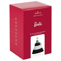 Hallmark Keepsake Christmas Ornament 2021, Barbie Black & White Forever, Porcelain And Fabric 12 Hallmark Keepsake Christmas Ornament 2021, Barbie Black & White Forever, Porcelain And Fabric -Department 56 Shop 41mJSXb8yNS