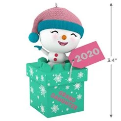 Hallmark Keepsake Christmas Ornament 2020 Year-Dated, The Gift Of Granddaughters Snowman (1399QGO1704) 6 Hallmark Keepsake Christmas Ornament 2020 Year-Dated, The Gift Of Granddaughters Snowman (1399QGO1704) -Department 56 Shop 41mJXXynRRL