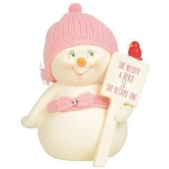 Department 56 Snowpinions She Needed A Hero Figurine, 6 Inch, Multicolor