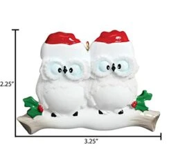 Personalized Christmas Ornaments For Couples - Couples Ornament 2022 - White Owl Couple Ornaments For Christmas Tree Family Of 2 Christmas Ornaments For Couples - Free Customization 16 Personalized Christmas Ornaments For Couples - Couples Ornament 2022 - White Owl Couple Ornaments For Christmas Tree Family Of 2 Christmas Ornaments For Couples - Free Customization -Department 56 Shop 41mY4bEnvsL