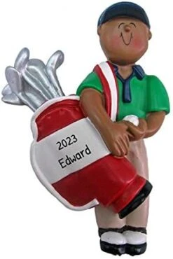 Personalized Golf Christmas Ornaments 2022 - Golfer Ornament, Golf Decor, Golf Ornament, Golf Themed Gifts For Men, Golf Decorations - Caucasian Male - Free Customization -Department 56 Shop 41oCcqJYYVL. AC