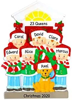 Personalized First Christmas Ornament Couple 2022 - First Christmas Together Ornament 2022 - Couple Ornament With Dog, Our First Christmas Together 2022 - Free Customization 13 Personalized First Christmas Ornament Couple 2022 - First Christmas Together Ornament 2022 - Couple Ornament With Dog, Our First Christmas Together 2022 - Free Customization - Image 13