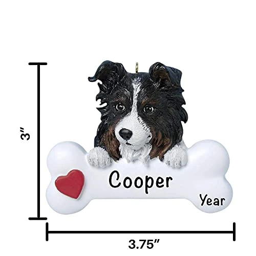 Personalized Australian Sheepdog Dog Bone Ornaments For Christmas Tree - Australian Sheepdog Ornament - Australian Sheepdog Gifts For All Dog Lovers And Owners - Dogs First Christmas Ornament 2022 5 Personalized Australian Sheepdog Dog Bone Ornaments For Christmas Tree - Australian Sheepdog Ornament - Australian Sheepdog Gifts For All Dog Lovers And Owners - Dogs First Christmas Ornament 2022 - Image 5