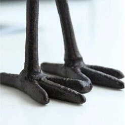 ChezMax Cast Iron Long Feet Birds Christmas Candleholders Black Vintage Tea Light Candle Holders Metal Tabletop Home Decoration 12 ChezMax Cast Iron Long Feet Birds Christmas Candleholders Black Vintage Tea Light Candle Holders Metal Tabletop Home Decoration -Department 56 Shop 41pgjFrmYSL