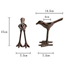 ChezMax Cast Iron Long Feet Birds Christmas Candleholders Black Vintage Tea Light Candle Holders Metal Tabletop Home Decoration 14 ChezMax Cast Iron Long Feet Birds Christmas Candleholders Black Vintage Tea Light Candle Holders Metal Tabletop Home Decoration -Department 56 Shop 41pzrbwXc6L