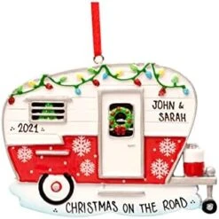 UniqXmas Personalized RV Christmas Ornament 2023 - Free Customization | Pop Up Christmas Camper, Travel Trailer, Motorhome Winter Vacation For Xmas Tree | First-Time RVer Keepsake - Custom Name & Year -Department 56 Shop 41q1KJpLDDL. AC