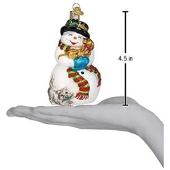 Old World Christmas Ornaments Snowman With Playful Pets Glass Blown Ornaments For Christmas Tree 3 Old World Christmas Ornaments Snowman With Playful Pets Glass Blown Ornaments For Christmas Tree -Department 56 Shop 41q3VyNUyIL