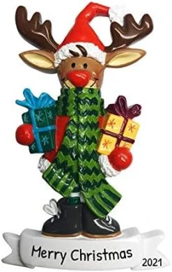 Personalized Reindeer Christmas Ornaments - Moose Christmas Ornaments, Antler Christmas Ornaments, Rudolph Christmas Ornaments, Christmas Reindeer Decor - Tangled Moose - Free Customization 24 Personalized Reindeer Christmas Ornaments - Moose Christmas Ornaments, Antler Christmas Ornaments, Rudolph Christmas Ornaments, Christmas Reindeer Decor - Tangled Moose - Free Customization -Department 56 Shop 41rnoNs JuL. AC