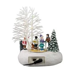 FG Square Animated Christmas Village Accessory - Kids Play Area -Department 56 Shop 41spf2DYoPL