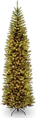 National Tree Company Artificial Pre-Lit Slim Christmas Tree, Green,White Lights, Includes Stand, 10 Feet & Pre-Lit Artificial Christmas Garland, Green, Crestwood Spruce, White Lights 9 National Tree Company Artificial Pre-Lit Slim Christmas Tree, Green,White Lights, Includes Stand, 10 Feet & Pre-Lit Artificial Christmas Garland, Green, Crestwood Spruce, White Lights - Image 9