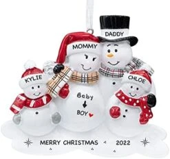 UniqXmas Personalized Pregnant Soon To Be Family Of 4 Christmas Ornament 2023 | We Are Expecting, Baby On The Way, 2nd Pregnancy Announcement | Bump’s First Xmas Keepsake Snowmen | Custom Name & Year 24 UniqXmas Personalized Pregnant Soon To Be Family Of 4 Christmas Ornament 2023 | We Are Expecting, Baby On The Way, 2nd Pregnancy Announcement | Bump’s First Xmas Keepsake Snowmen | Custom Name & Year -Department 56 Shop 41teFiZLBJL. AC