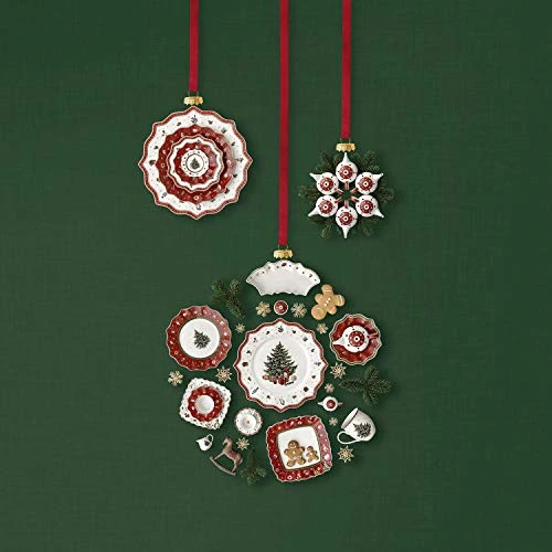 Villeroy & Boch Delight Decoration Ornaments Crockery Set, White 3 Villeroy & Boch Delight Decoration Ornaments Crockery Set, White - Image 3