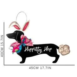 Entry Way Decors Wooden Door Hanger Ornaments Rustic Welcome Sign Front Door Porch Decor Valentines Day Party Decorations (Black, One Size) -Department 56 Shop 41uUfQD6OhL