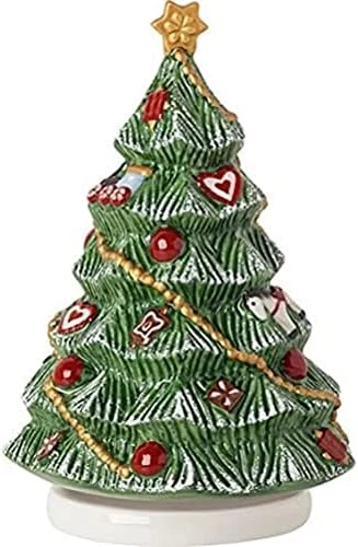 Villeroy & Boch - Nostalgic Melody, Christmas Tree Turning, 11 X 11 X 16cm, Porcelain, Multi-Coloured, 14-8640-6307 3 Villeroy & Boch - Nostalgic Melody, Christmas Tree Turning, 11 X 11 X 16cm, Porcelain, Multi-Coloured, 14-8640-6307 - Image 3