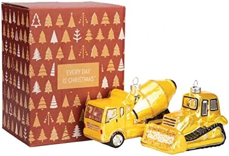 Every Day Is Christmas Glass Blown Ornaments Cute Hand Made Figurines Tree Decoration, Rainbow 6 Every Day Is Christmas Glass Blown Ornaments Cute Hand Made Figurines Tree Decoration, Rainbow - Image 6