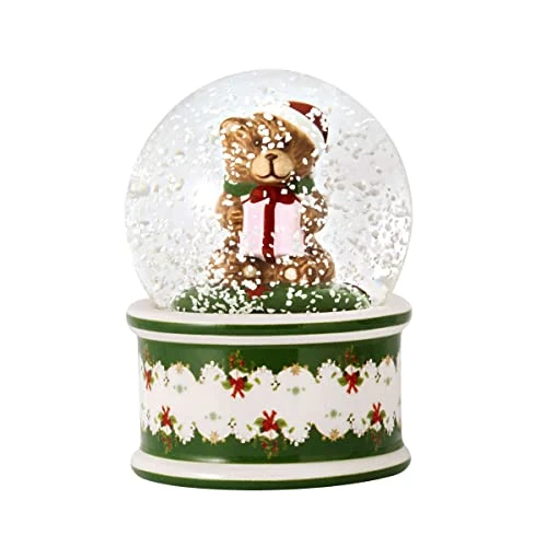 Villeroy & Boch - Christmas Toys, Snow Globe Small, Bear, 6,5 X 6,5 X 9cm, Porcelain/Glass, Multicoloured (14-8327-6695) 1 Villeroy & Boch - Christmas Toys, Snow Globe Small, Bear, 6,5 X 6,5 X 9cm, Porcelain/Glass, Multicoloured (14-8327-6695)