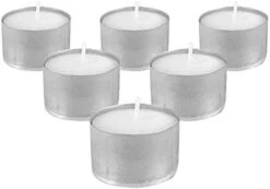 Just Artifacts 1pc Sleigh And 5pc Reindeer Tea Light Candle Holders (6pcs Kit, Silver) - Festive Holiday Décor For Christmas -Department 56 Shop 41xsPlCHwHL. AC