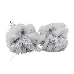 Kurt Adler 5-Inch Furry Gray Owl Set Of 2 -Department 56 Shop 41y7ceu5jHL