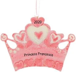 Personalized Princess Ornaments For Christmas Tree - Princess Christmas Ornaments, Daughter Ornament 2022, Baby Girl Ornament, Pink Christmas Ornaments - Carriage & Slippers - Free Customization 23 Personalized Princess Ornaments For Christmas Tree - Princess Christmas Ornaments, Daughter Ornament 2022, Baby Girl Ornament, Pink Christmas Ornaments - Carriage & Slippers - Free Customization -Department 56 Shop 41yAhysu5jL. AC