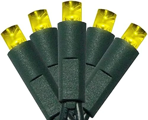 50 Count 5MM Wide Angle Led Christmas Lights Set,Outdoor Led String Lights For Garden Patio Christmas Trees Decoration,17 Feet Green Wire,Warm White 14 50 Count 5MM Wide Angle Led Christmas Lights Set,Outdoor Led String Lights For Garden Patio Christmas Trees Decoration,17 Feet Green Wire,Warm White - Image 14