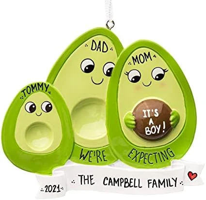 UniqXmas Personalized Pregnant Soon To Be Family Of 4 Christmas Ornament 2023 | We Are Expecting, Baby On The Way, 2nd Pregnancy Announcement | Bump’s First Xmas Keepsake Snowmen | Custom Name & Year 9 UniqXmas Personalized Pregnant Soon To Be Family Of 4 Christmas Ornament 2023 | We Are Expecting, Baby On The Way, 2nd Pregnancy Announcement | Bump’s First Xmas Keepsake Snowmen | Custom Name & Year - Image 9