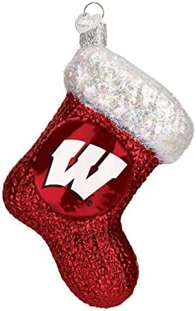 Old World Christmas University Of Wisconsin Badgers Glass Blown Ornaments For Christmas Tree Beanie 10 Old World Christmas University Of Wisconsin Badgers Glass Blown Ornaments For Christmas Tree Beanie - Image 10