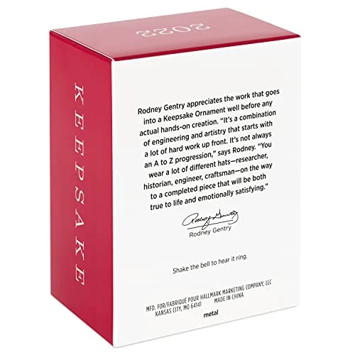 Hallmark Keepsake Christmas Ornament 2022, The Polar Express Santa's Sleigh Bell, Metal 3 Hallmark Keepsake Christmas Ornament 2022, The Polar Express Santa's Sleigh Bell, Metal - Image 3